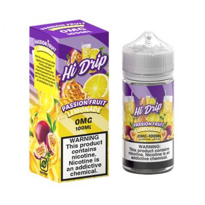 Passionfruit Fruit Lemonade by Hi Drip 100mL