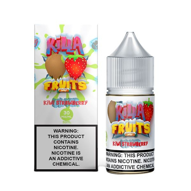 Kiwi Strawberry on Ice by Killa Fruits Salts Series 30mL