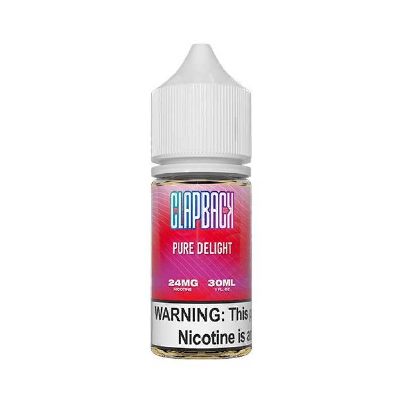 Pure Delight By Saveurvape Clap Back TF-Nic Salts 30mL