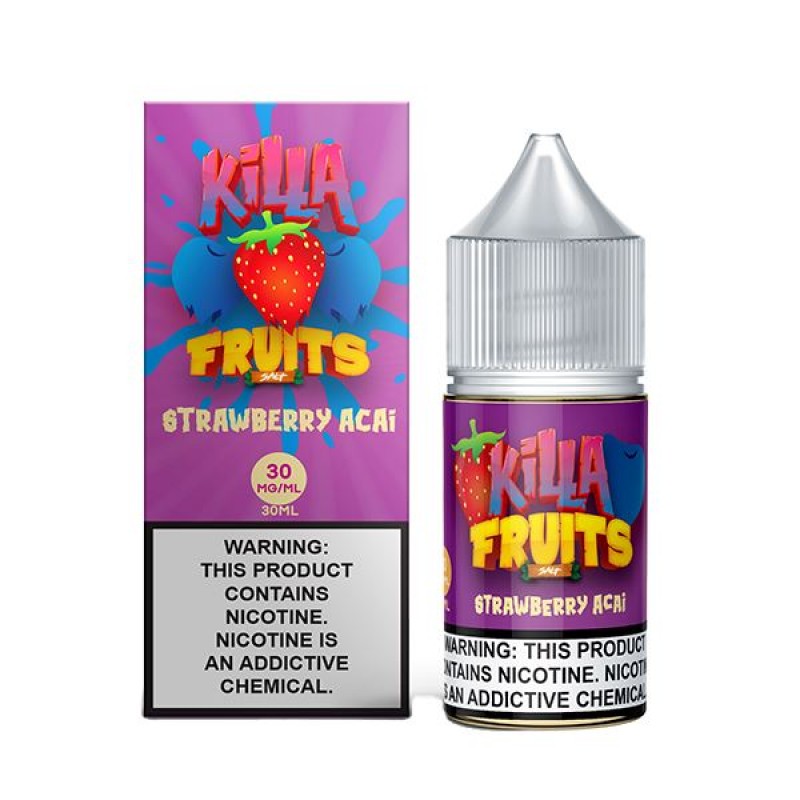 Strawberry Acai by Killa Fruits Salts Series 30mL