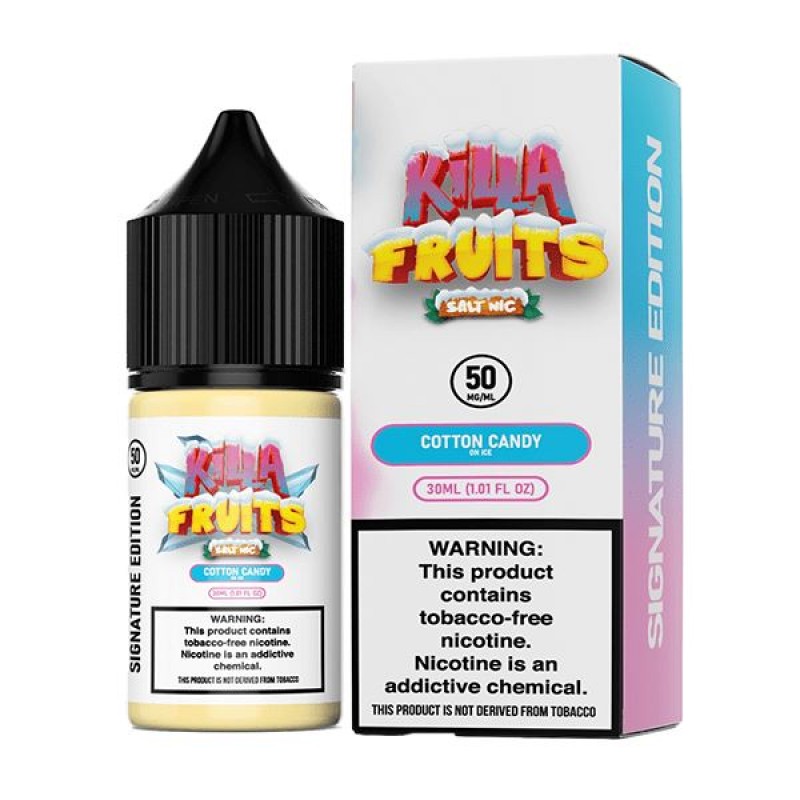 Cotton Candy on Ice by Killa Fruits Signature TFN Salts Series 30mL