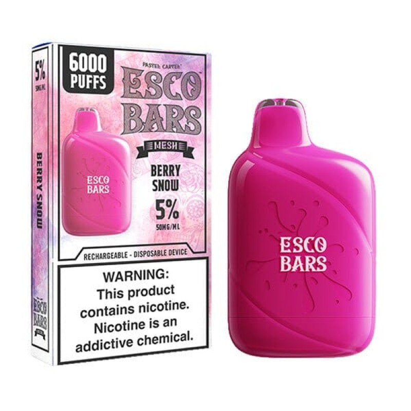 Esco Bars Mesh Disposable | 6000 Puffs | 15mL | 5%