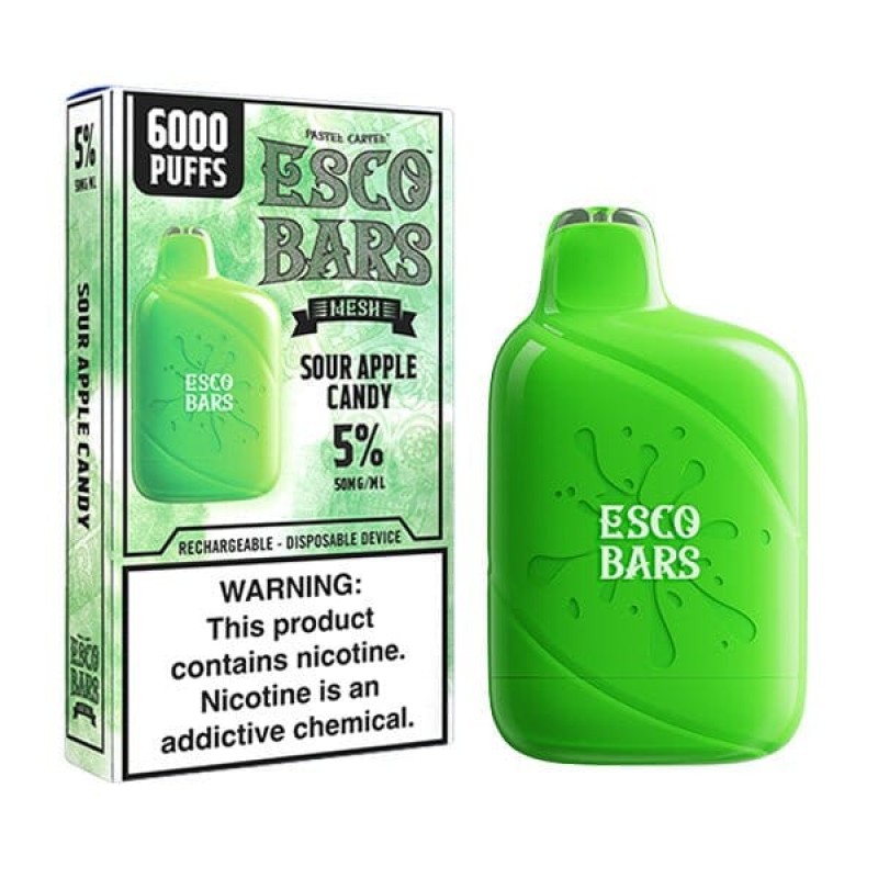 Esco Bars Mesh Disposable | 6000 Puffs | 15mL | 5%