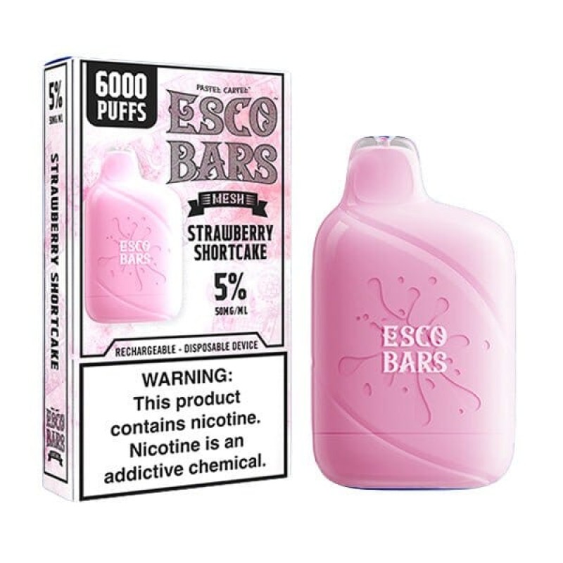 Esco Bars Mesh Disposable | 6000 Puffs | 15mL | 5%