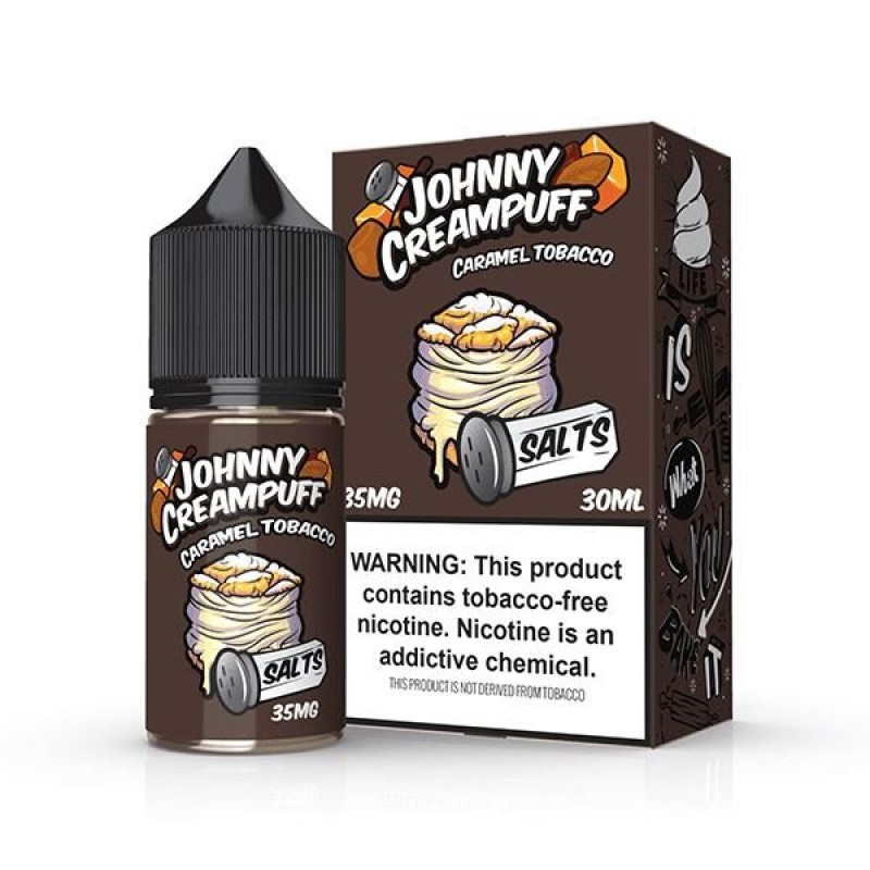 Caramel Tobacco by Tinted Brew - Johnny Creampuff TFN Salts Series 30mL