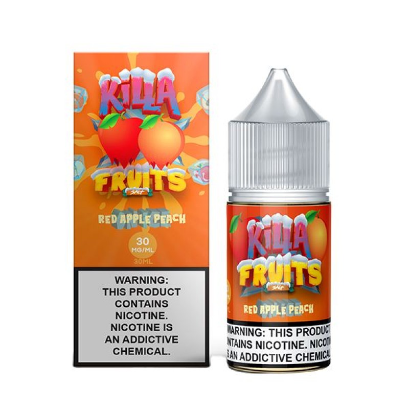 Red Apple Peach on Ice by Killa Fruits Salts Serie...