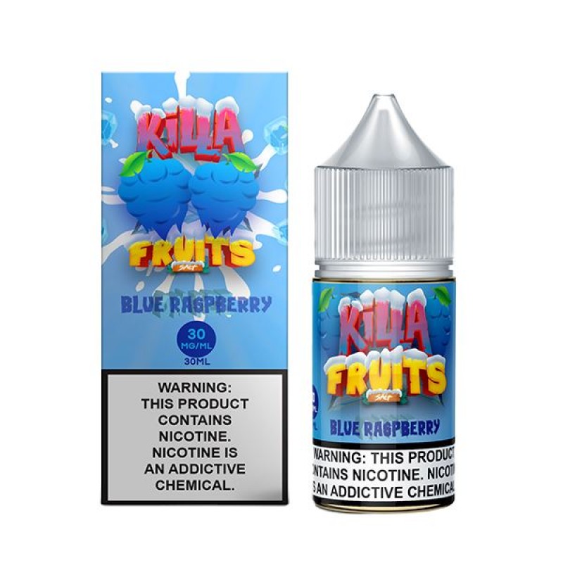 Blue Raspberry on Ice by Killa Fruits Salts Series 30mL