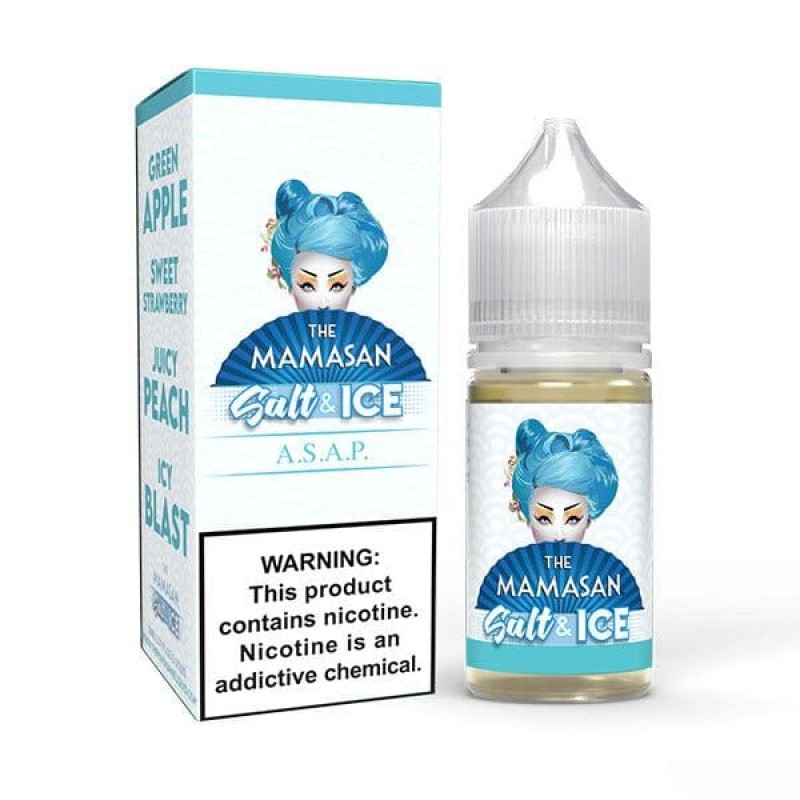 A.S.A.P. Ice (Apple Peach Strawberry Ice) by The Mamasan Salt 30ML