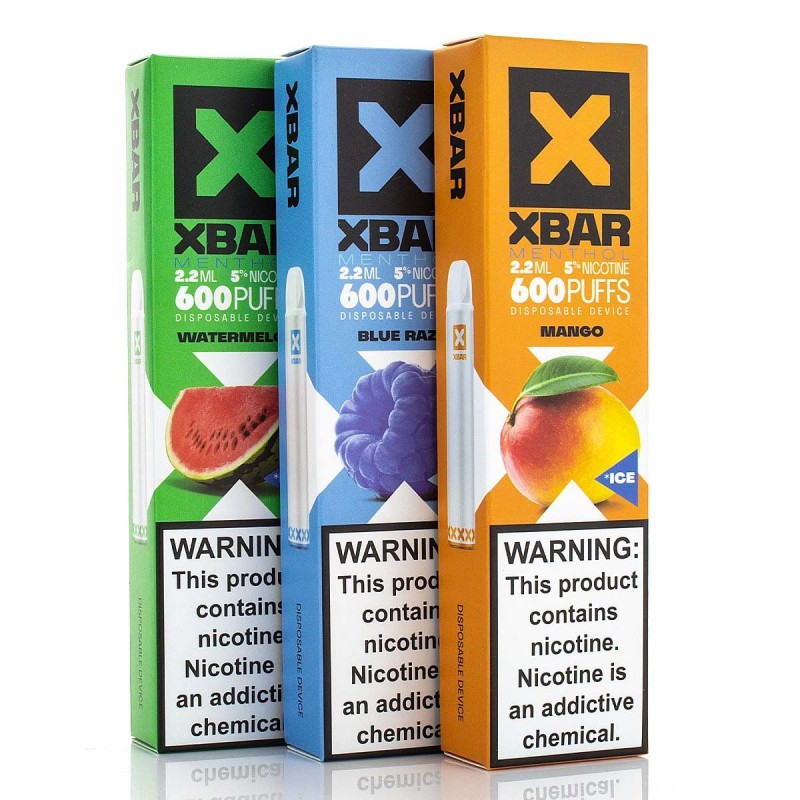 X BAR Disposable E-Cigs (Individual)