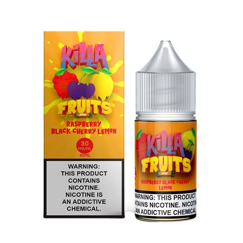 Raspberry Black Cherry Lemon by Killa Fruits Salts Series 30mL