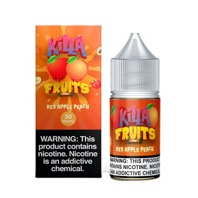 Red Apple Peach by Killa Fruits Salts Series 30mL