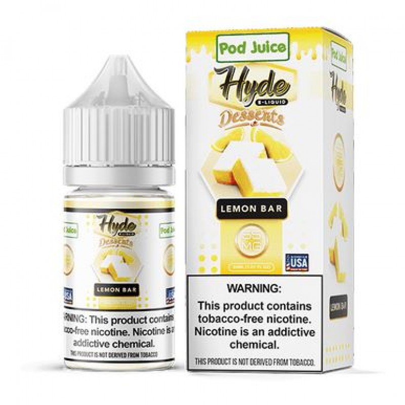 Lemon Bar by Pod Juice - Hyde TFN Salt 30mL