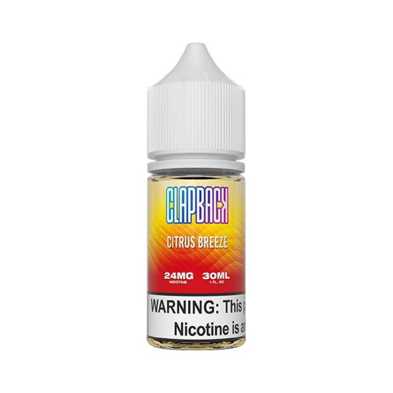 Citrus Breeze By Saveurvape Clap Back TF-Nic Salts 30mL