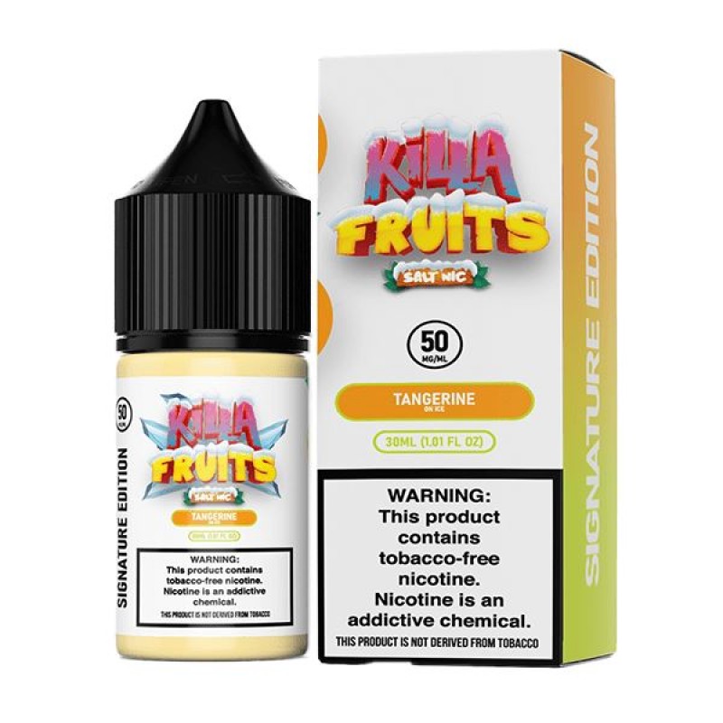 Tangerine Ice by Killa Fruits Signature TFN Salts Series 30mL