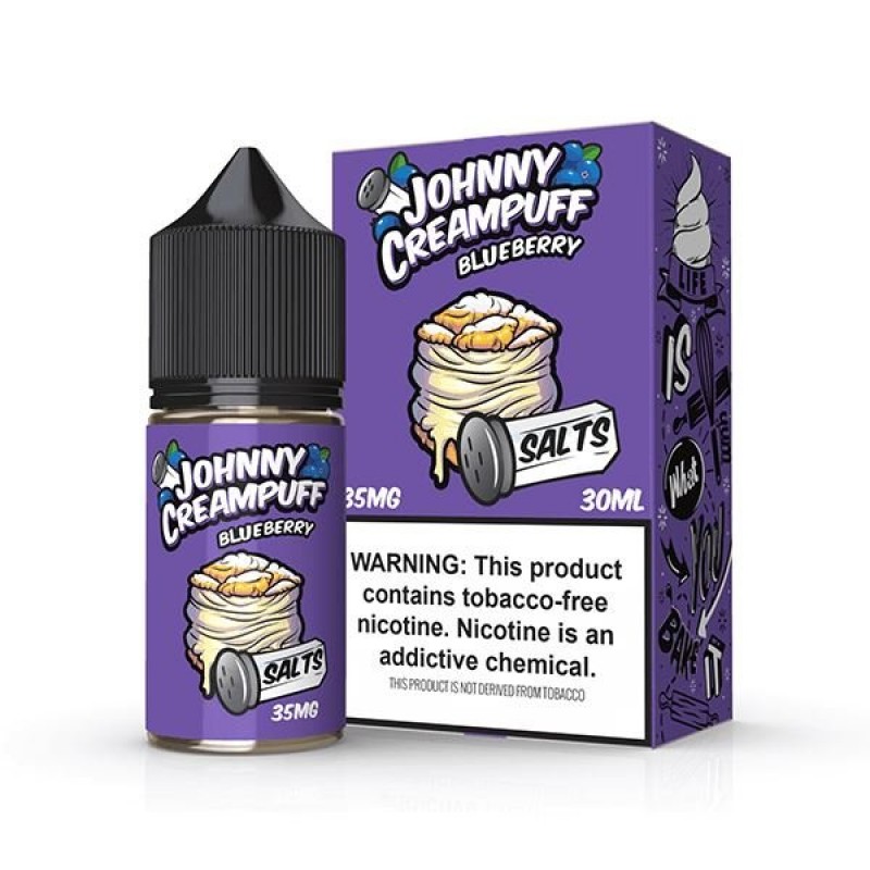 Blueberry by Tinted Brew - Johnny Creampuff TFN Salts Series 30mL