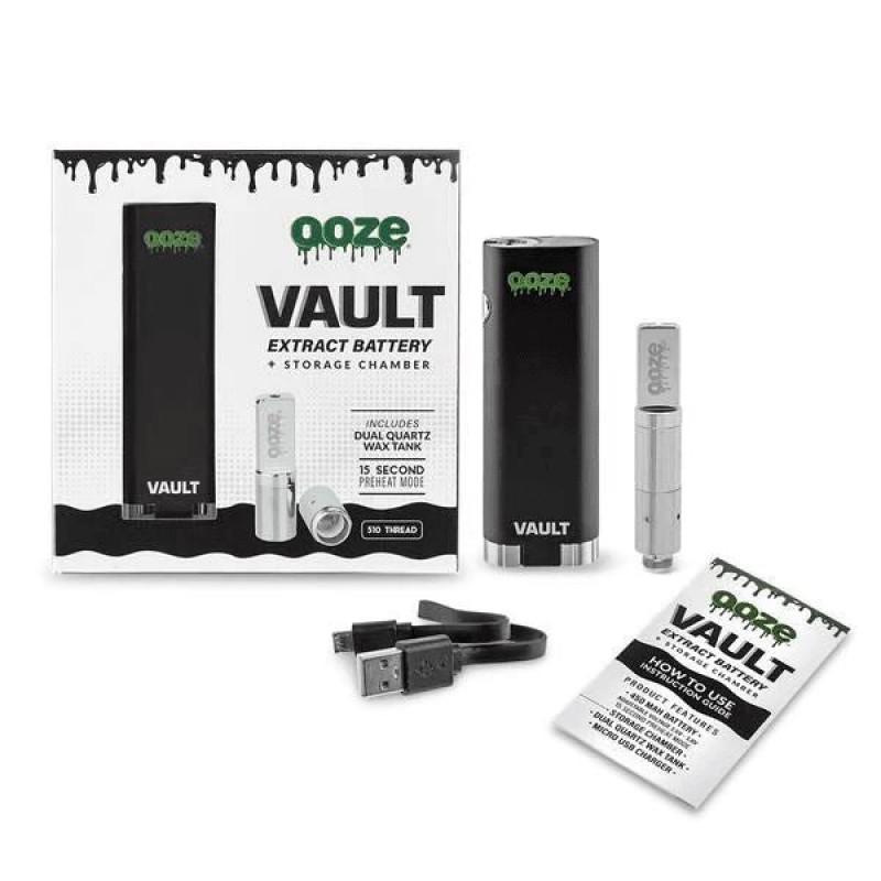 Ooze Vault Extract Battery 450mAh + Storage Chamber