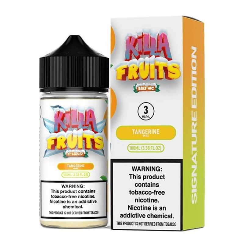 Tangerine Ice by Killa Fruits Signature TFN Series 100mL