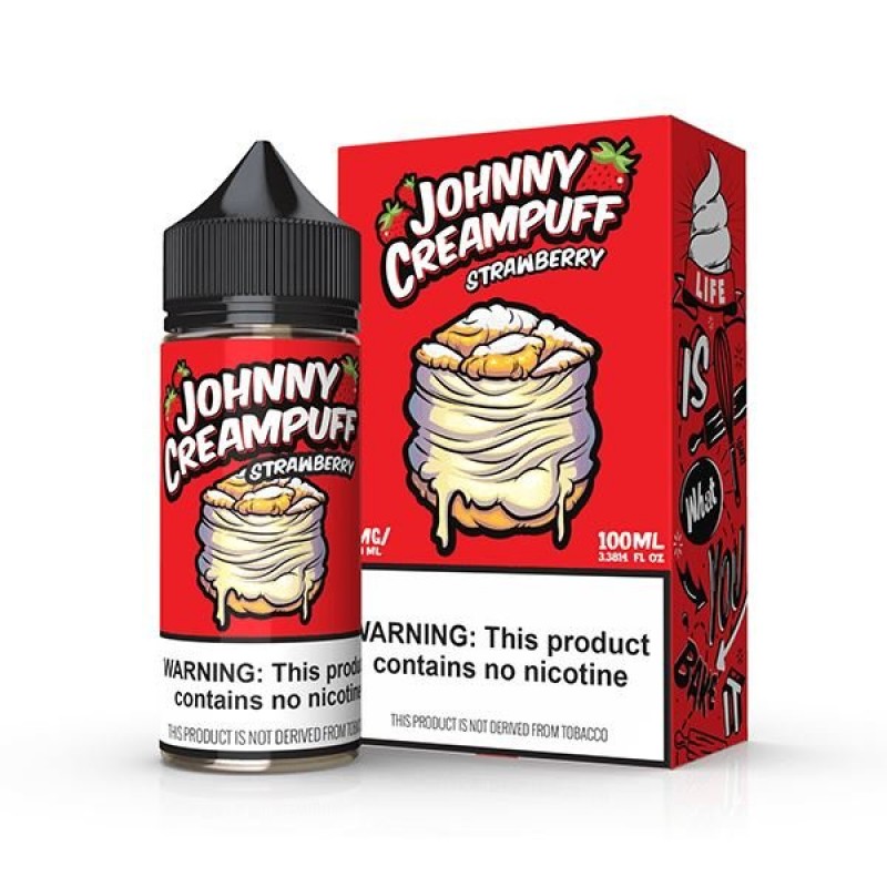 Strawberry by Tinted Brew - Johnny Creampuff TF-Nic Series 100mL