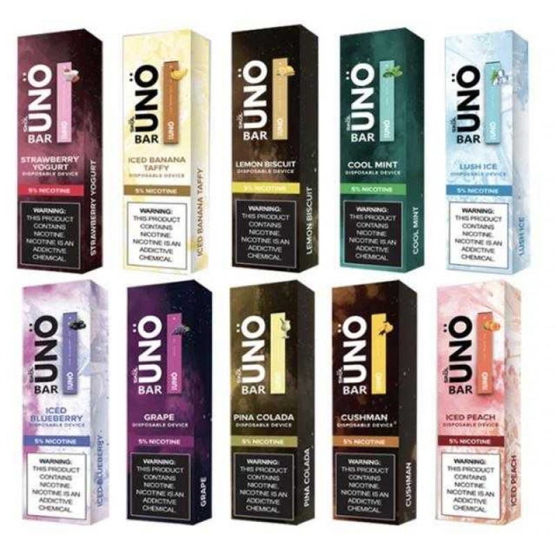 SKOL | UNO Bar Disposable 5% Nicotine (Individual)