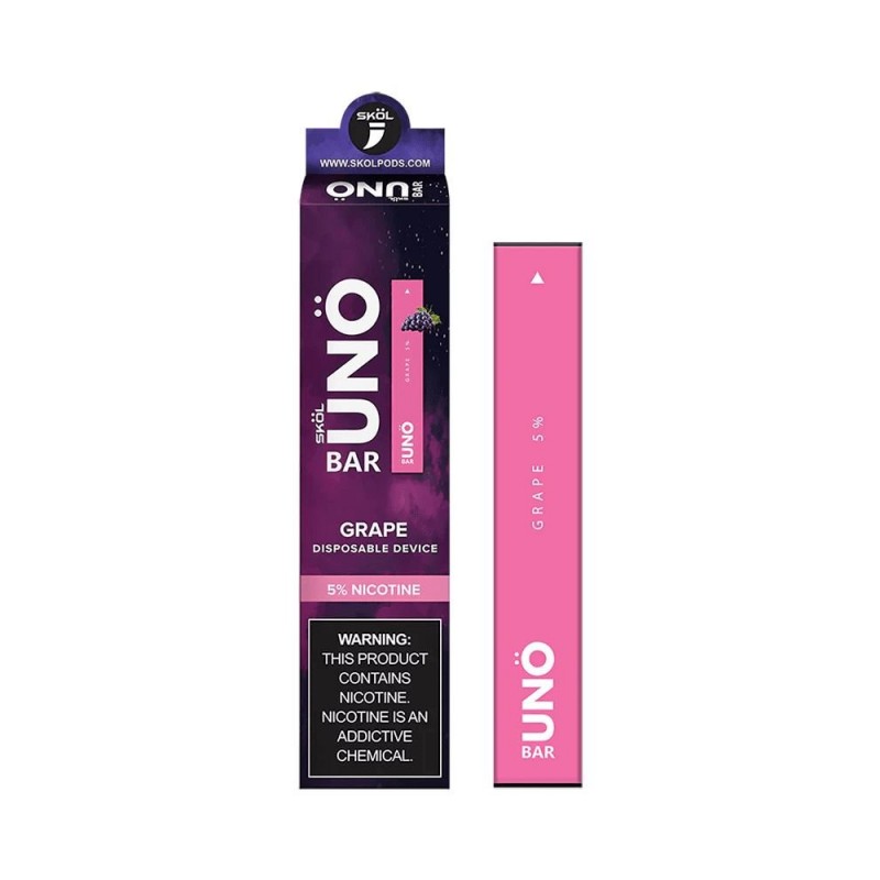 SKOL | UNO Bar Disposable 5% Nicotine (Individual)