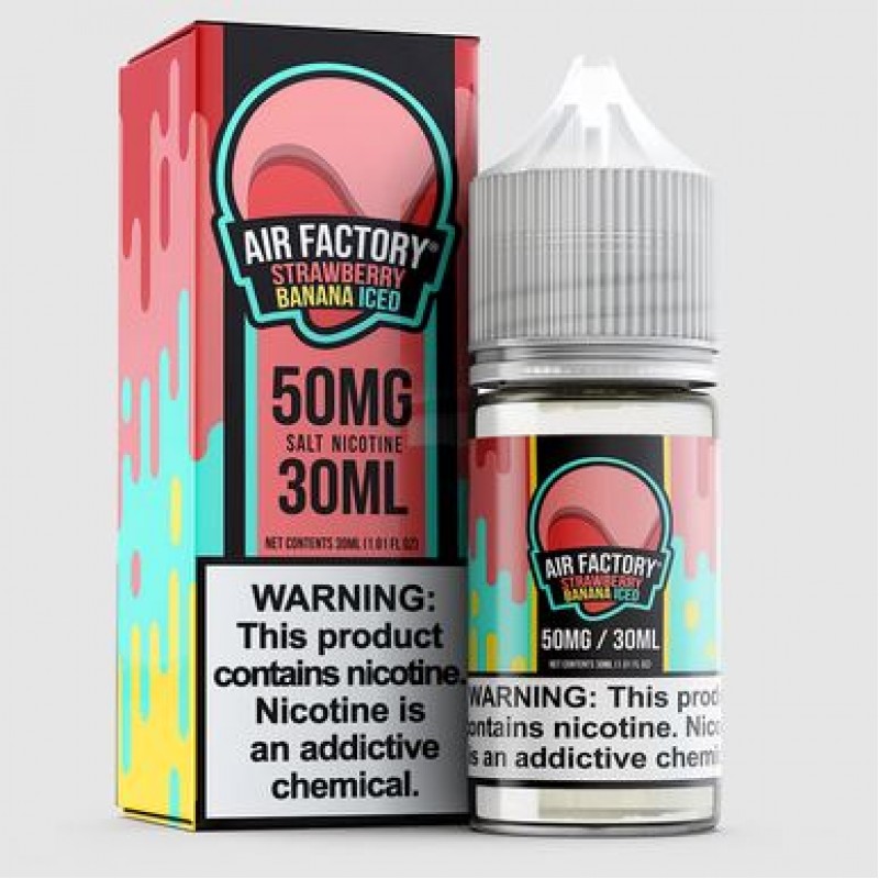 Strawberry Banana Iced by Air Factory Salt TFN Ser...