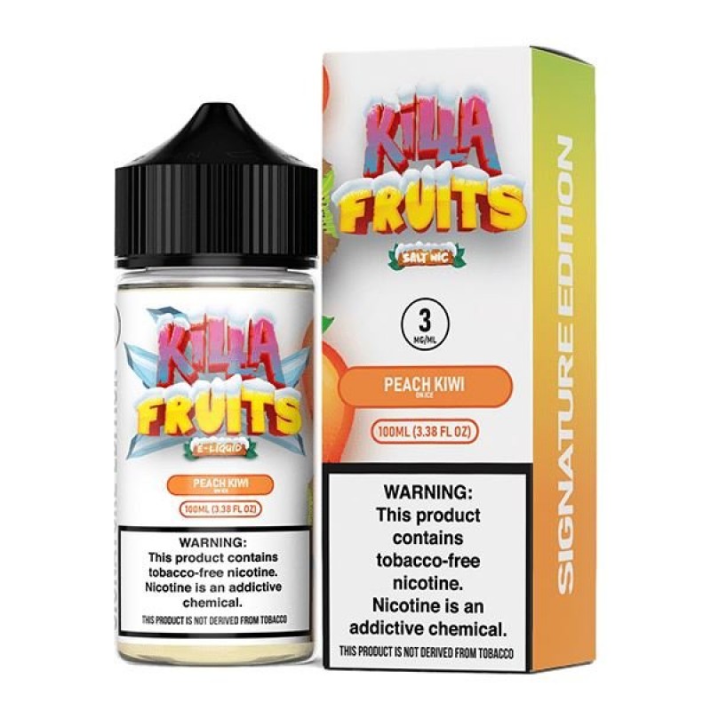 Peach Kiwi on Ice by Killa Fruits Signature TFN Series 100mL