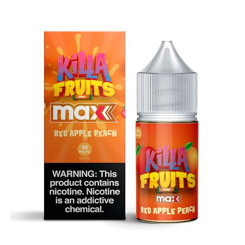 Red Apple Peach by Killa Fruits Salt Max TFN Salts...