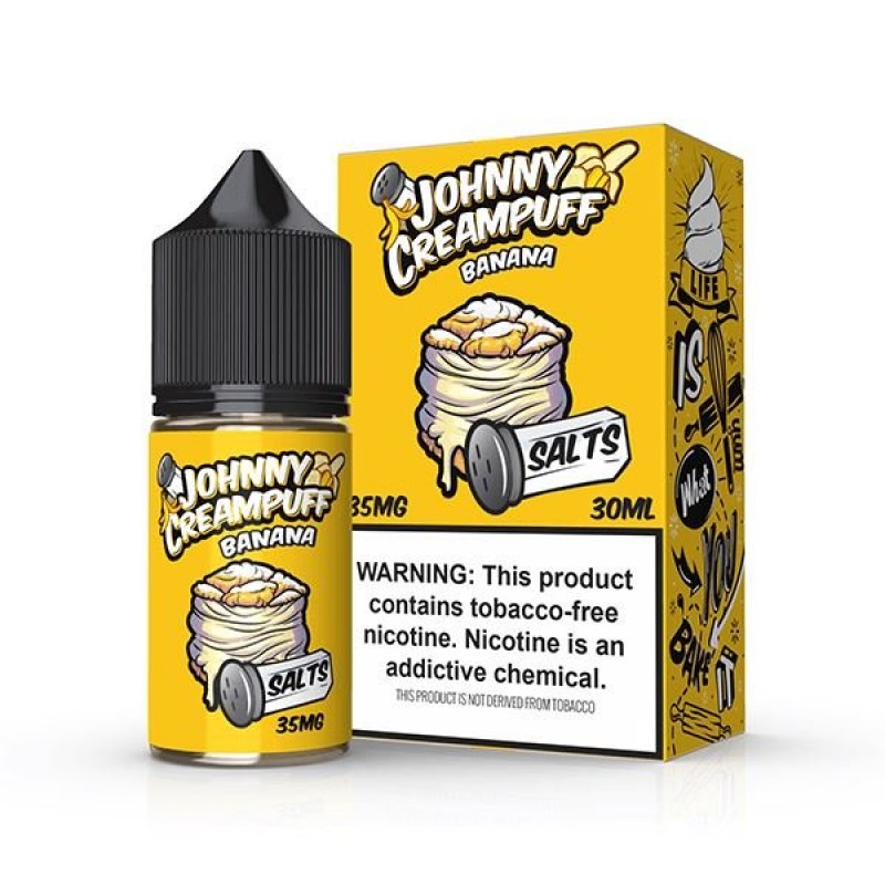 Banana by Tinted Brew - Johnny Creampuff TFN Salts...