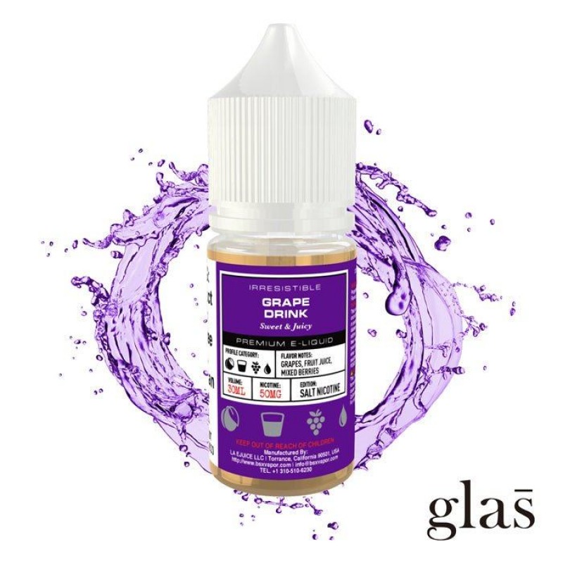 Grape Drink by Glas BSX Salts TFN 30ml