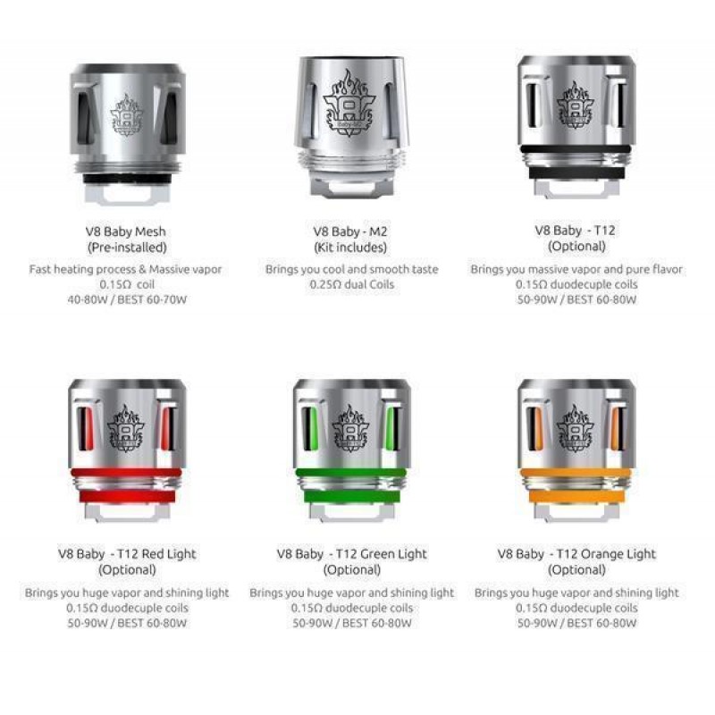 SMOK V8 Baby Prince Coils (Pack of 5)