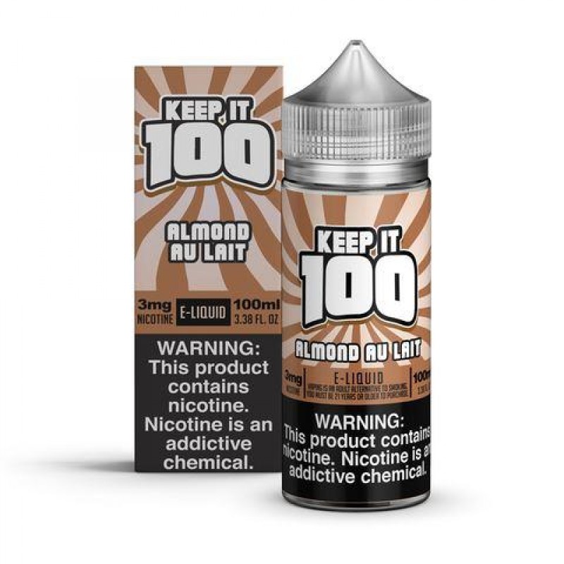 Almond Au Lait by Keep It 100 E-Juice 100ml