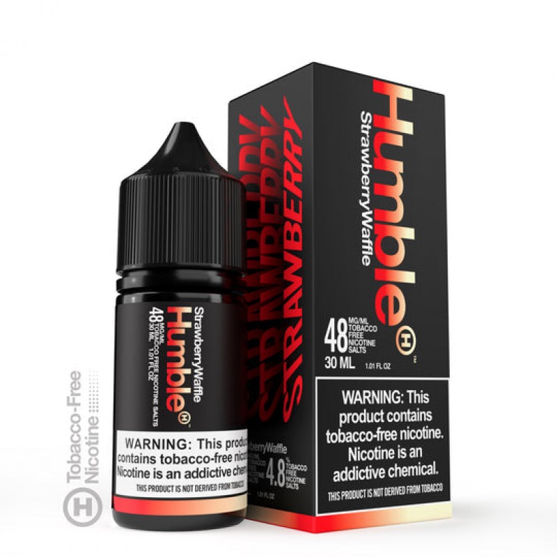 Strawberry Waffle Tobacco-Free Nicotine By Humble Salts 30ml