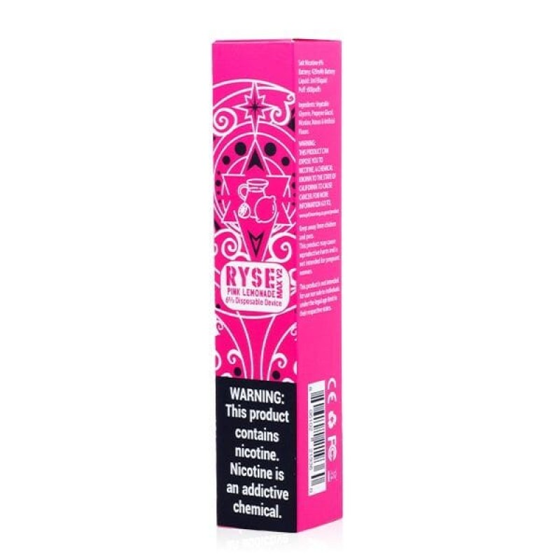 Ryse Max V2 Disposable E-Cigs (Individual)