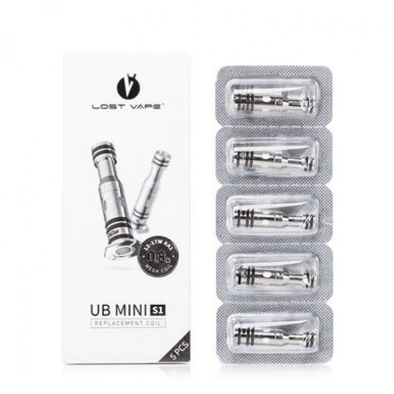 Lost Vape UB Mini Replacement Coils | 5-pack