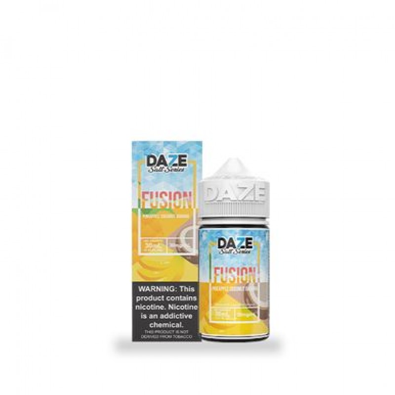 Pineapple Coconut Banana Iced by 7Daze Fusion Salt 30mL