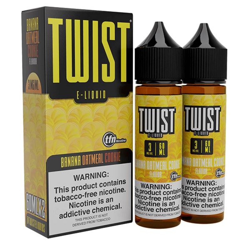 Banana Oatmeal Cookie by Twist TFN Series (x2 60mL)