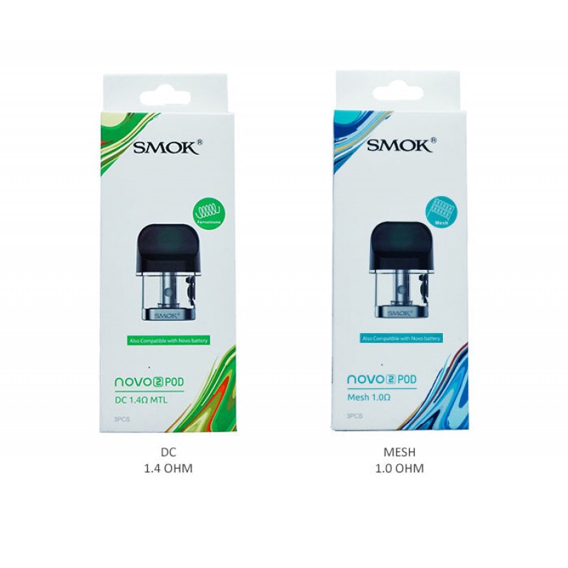 SMOK Novo 2 Replacement Pod Cartridge (Pack of 3)