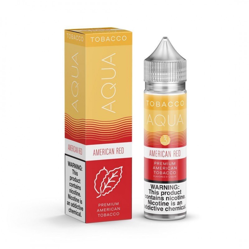 AQUA TOBACCO | American Red 60ML eLiquid