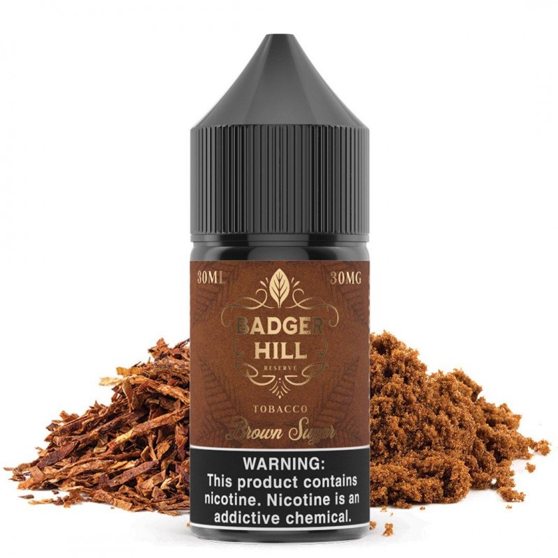 Brown Sugar by BADGER HILL RESERVE SALTS 30ml