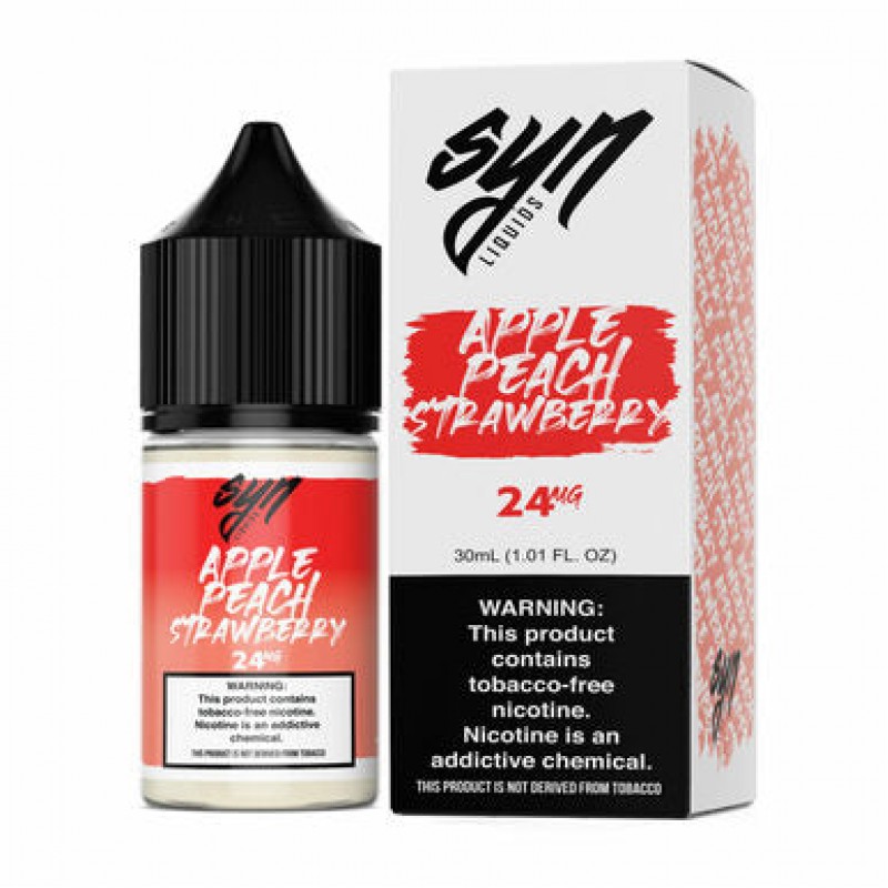 Apple Peach Strawberry by Syn Liquids Salt 30mL Series