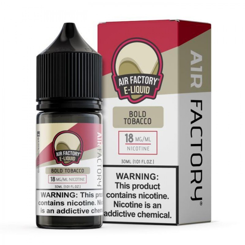 Bold Tobacco by Air Factory Salt 30mL