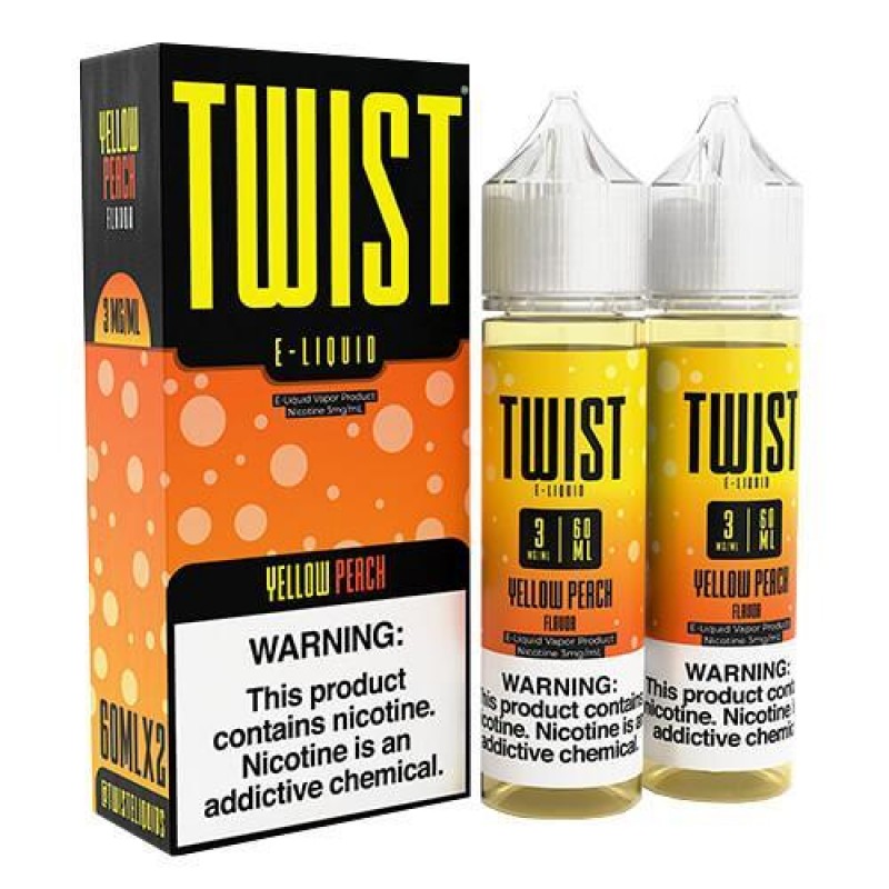 Yellow Peach by Twist E-Liquids 120ml