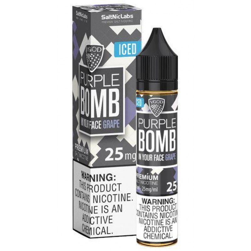 Iced Purple Bomb by VGOD SaltNic 30ml