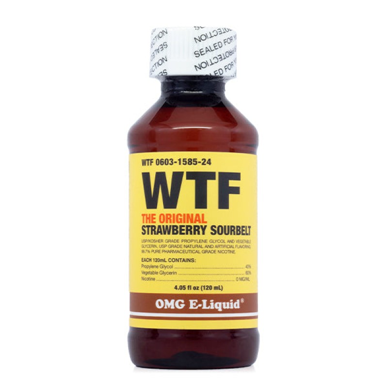 WTF by OMG E-Liquid (Old Packaging) 120mL