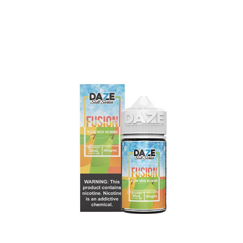 Yellow Green Red Mango Iced by 7Daze Fusion Salt 30mL