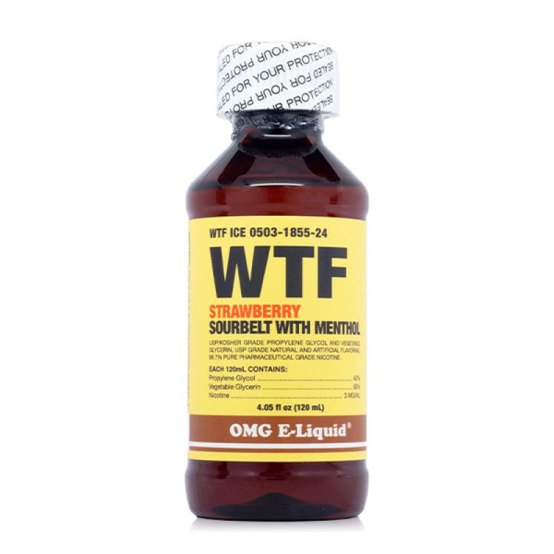 WTF ICE by OMG E-Liquid (Old Packaging) 120mL