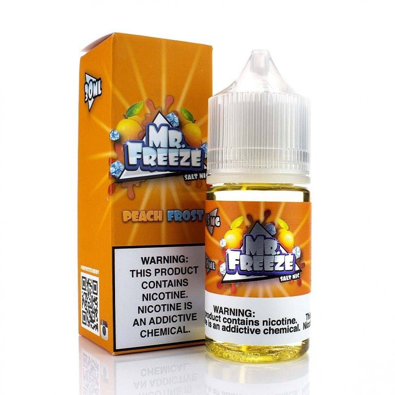 Peach Frost by Mr. Freeze Salt Nic 30ml