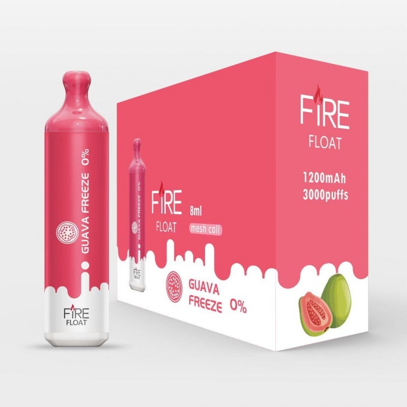 Fire Float Zero Nicotine Disposable | 3000 Puffs | 8mL