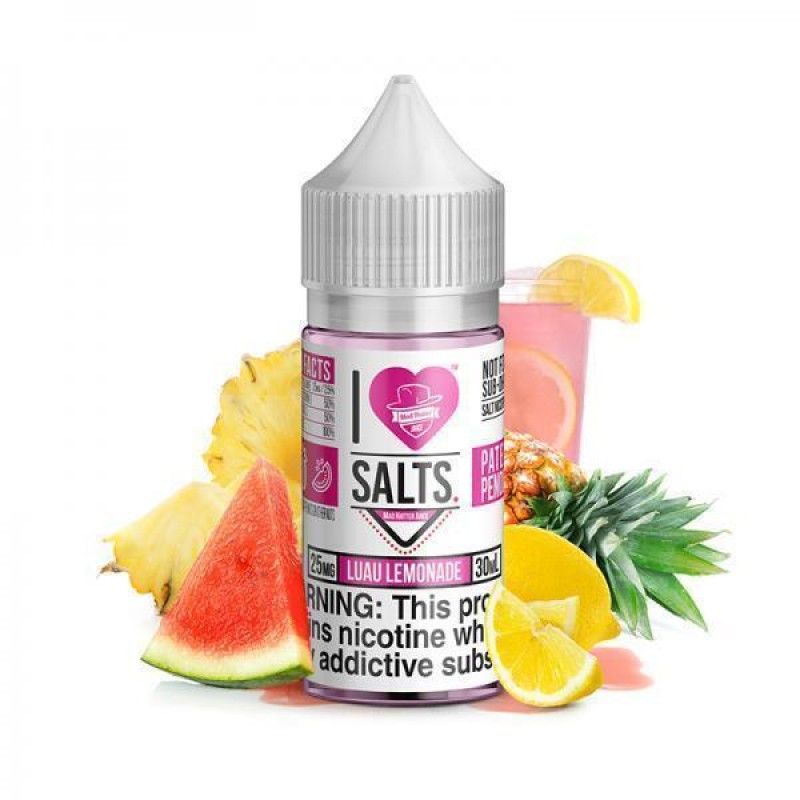 Pink Lemonade Salt by Mad Hatter EJuice 30ml