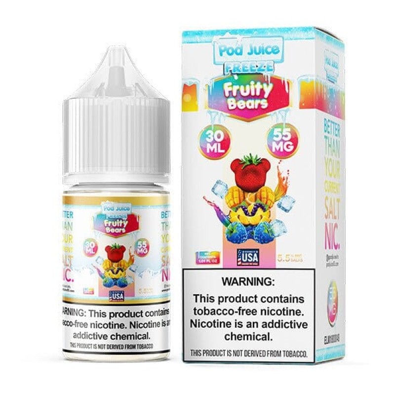 Fruity Bears Freeze by Pod Juice TFN Salt 30mL